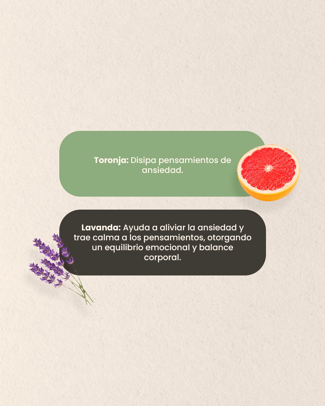 Aceites esenciales - Toronja y Lavanda